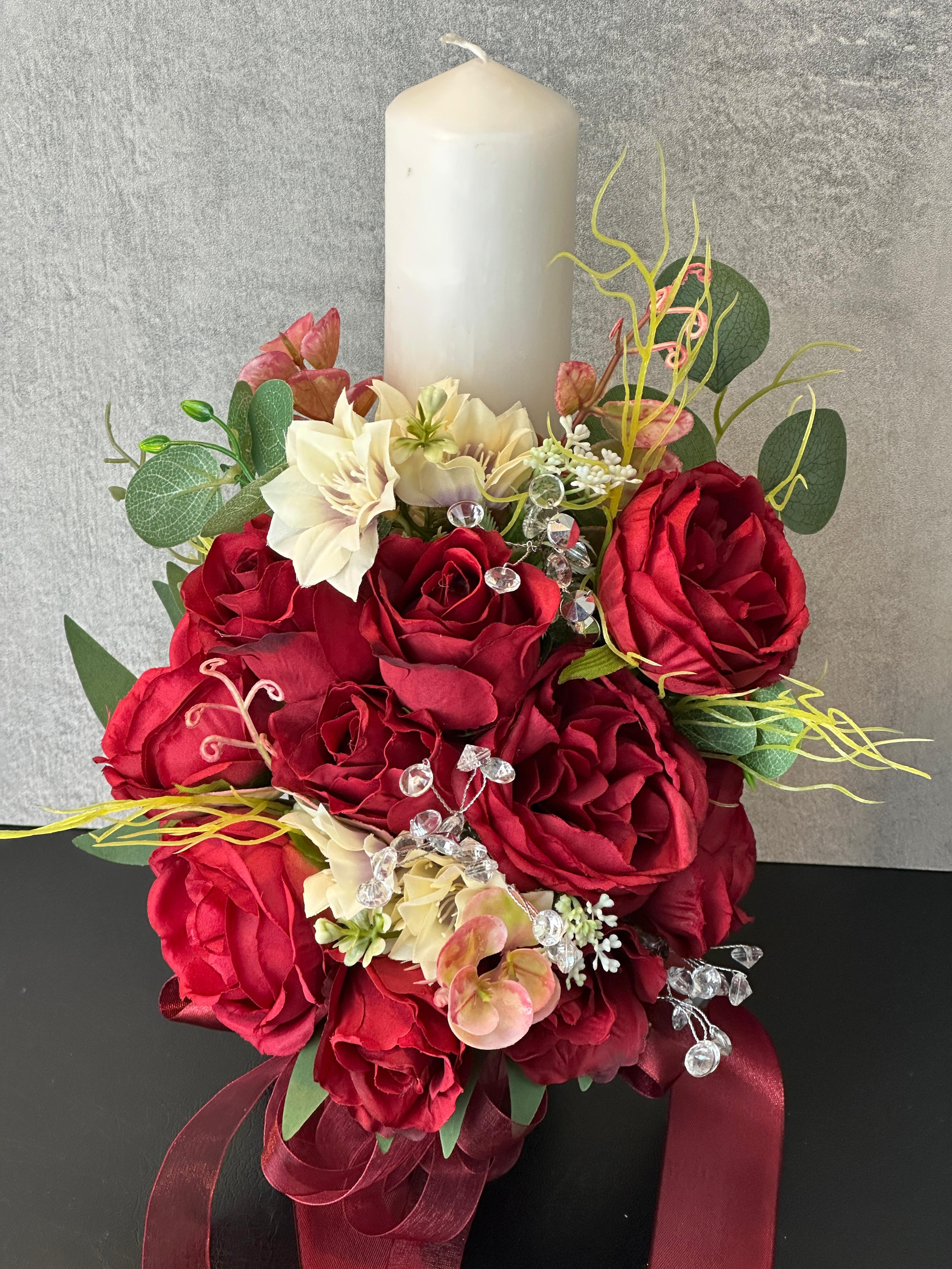 Lumanare 35 cm Red Velvet