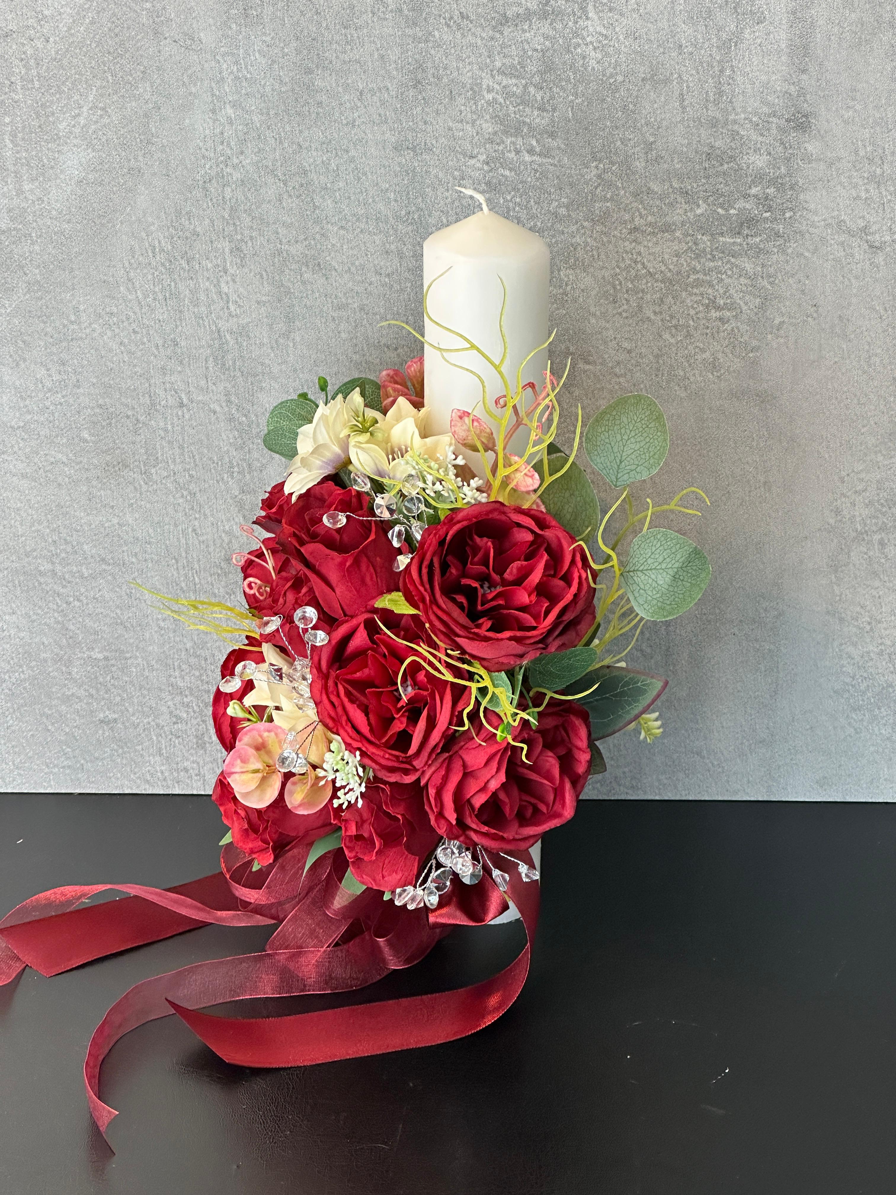 Lumanare 35 cm Red Velvet