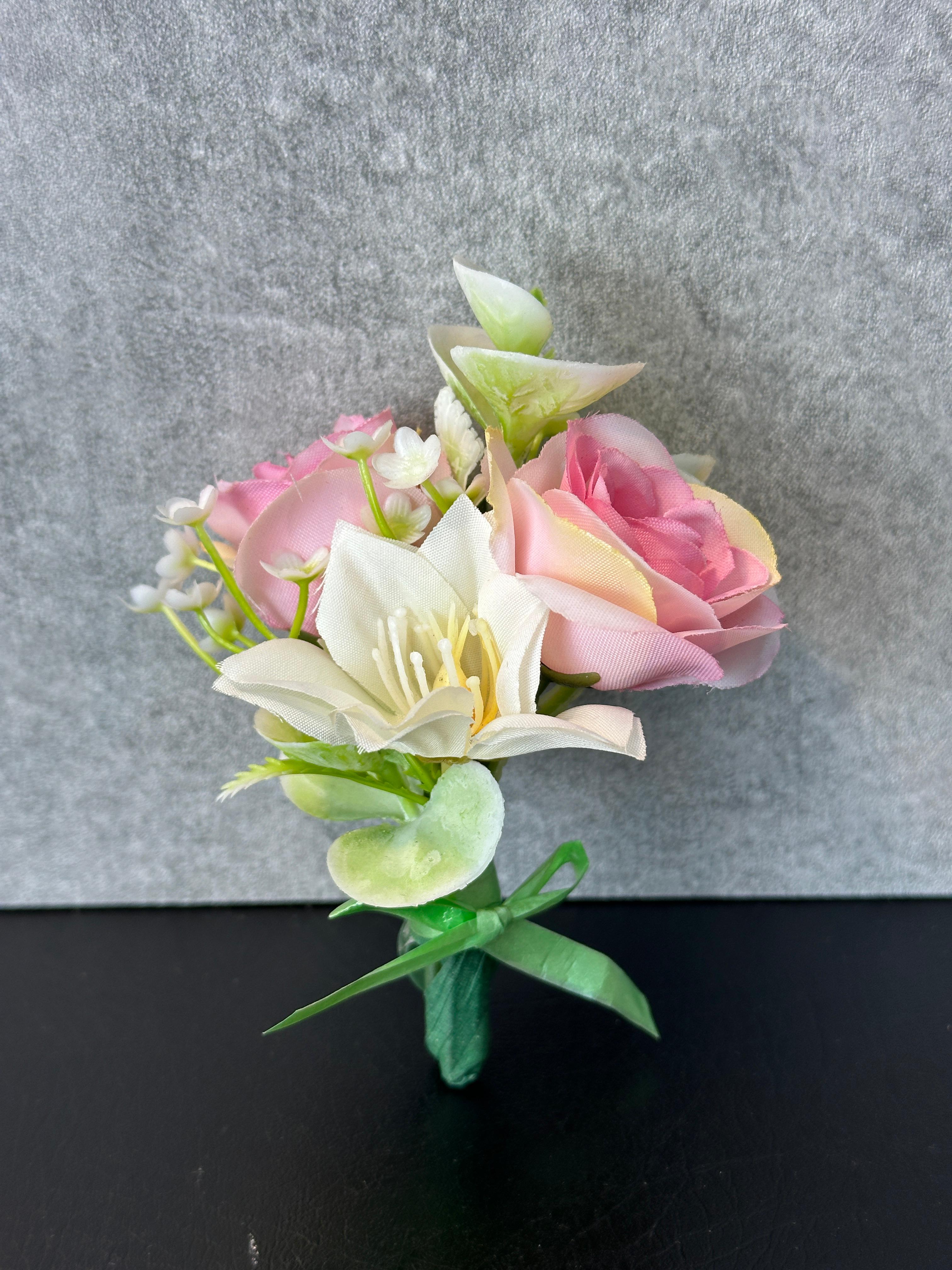 Cocarda flori artificiale PFC5