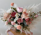 Buchet mireasa mix de flori