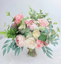 Buchet de mireasa culori pale