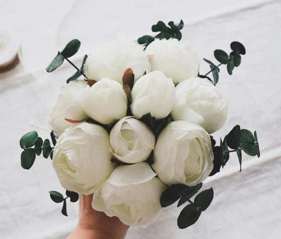 Buchet de mireasa Alb Pur