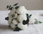 Buchet de mireasa Alb Pur