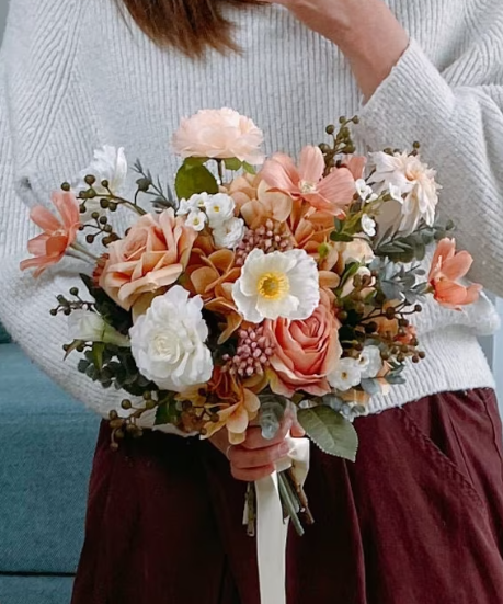 Buchet de nasa Peach