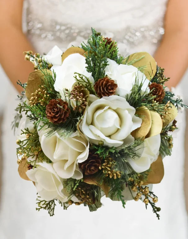 Buchet mireasa de Iarna