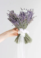 Buchet de mireasa cu lavanda