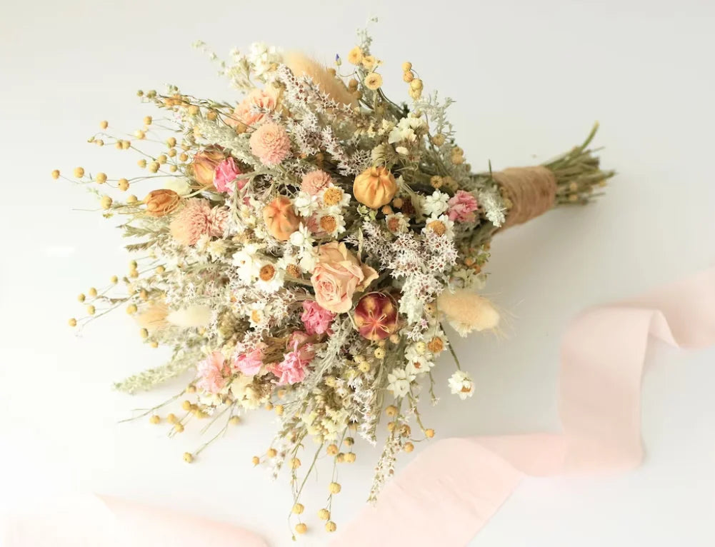 Buchet de mireasa Flori de camp