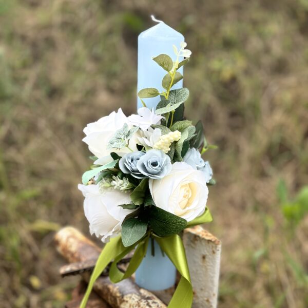 Lumanare parafina Baby Blue