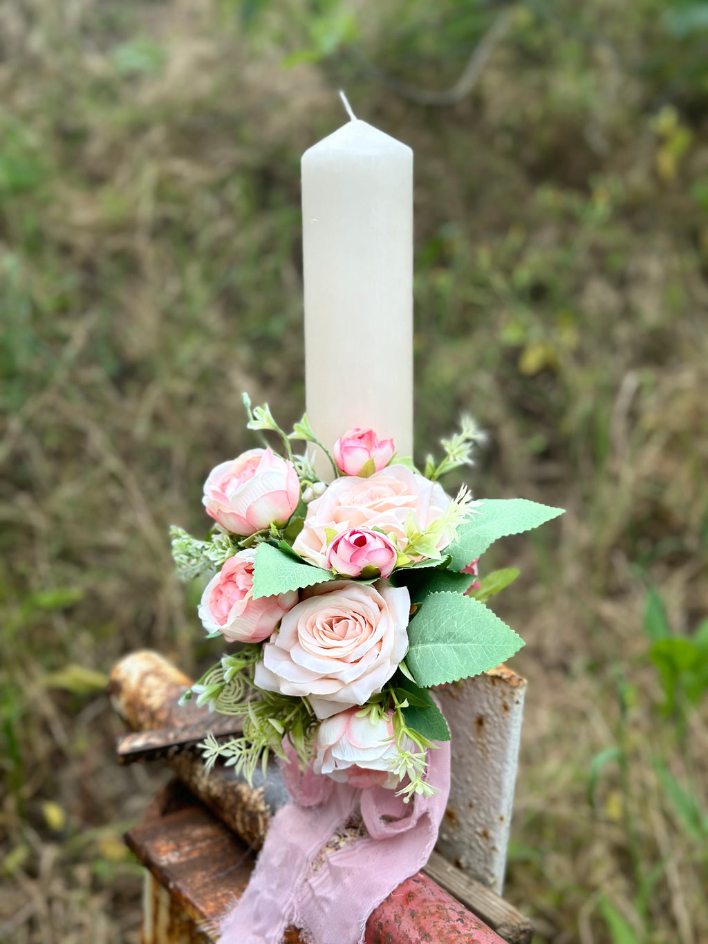 Lumanare parafina Ivory