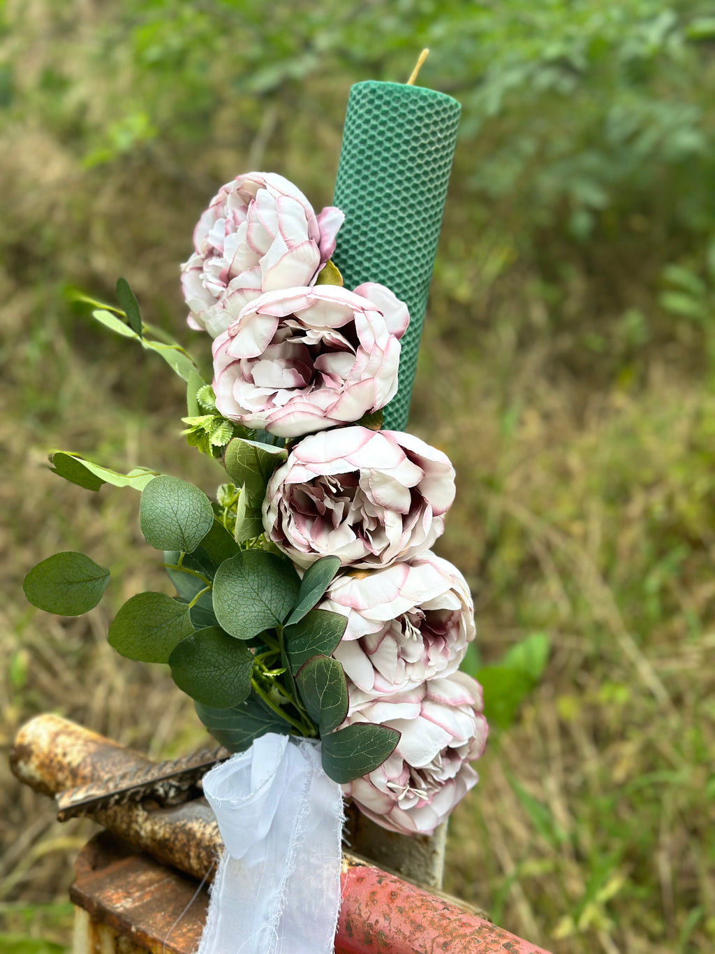 Lumanare Verde ceara naturala