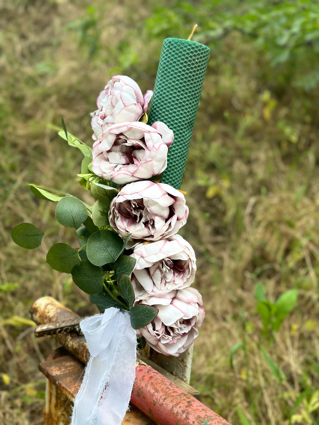 Lumanare Verde ceara naturala