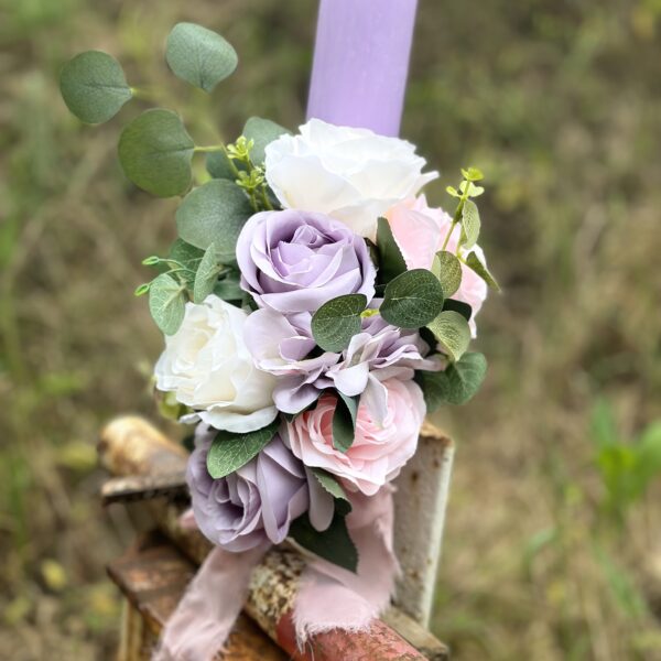 Lumanare parafina Lila