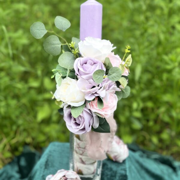 Lumanare parafina Lila