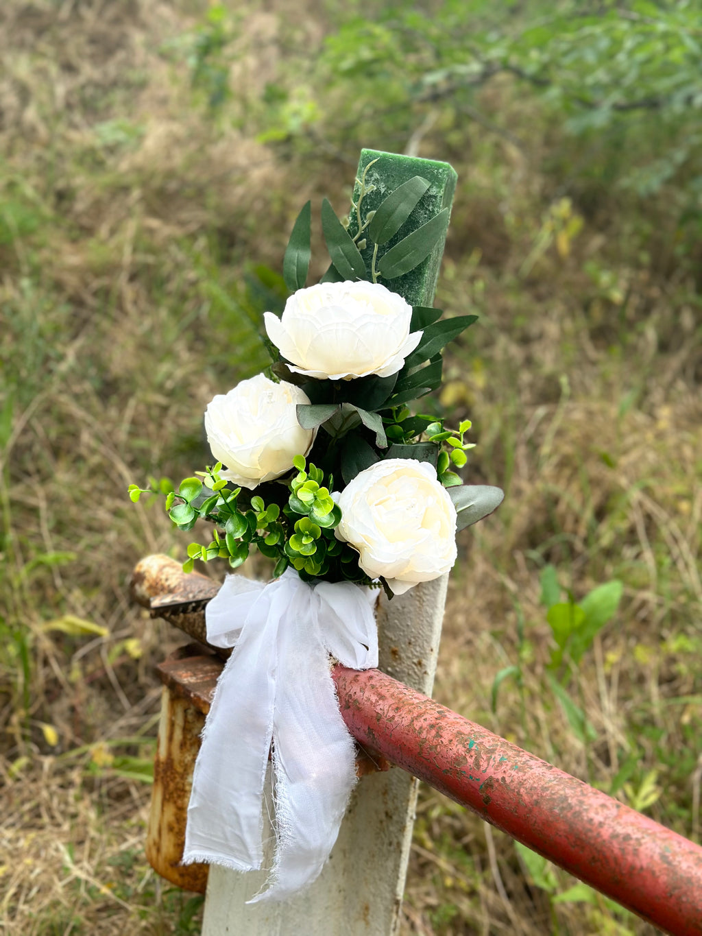 Lumanare patrata Verde Padure