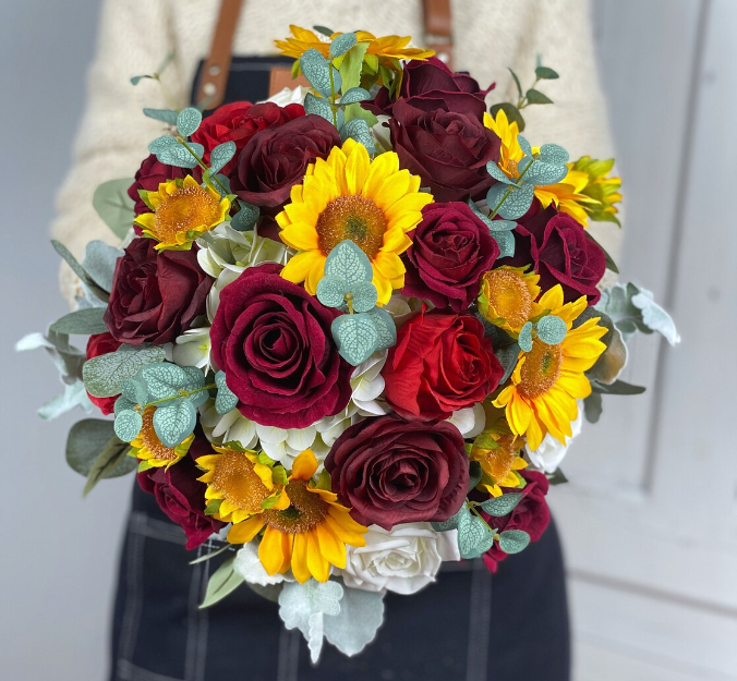 Buchet nasa culori tari