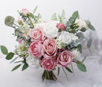 Buchet nasa Crem Roz