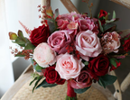 Buchet de nasa Roz Rosu